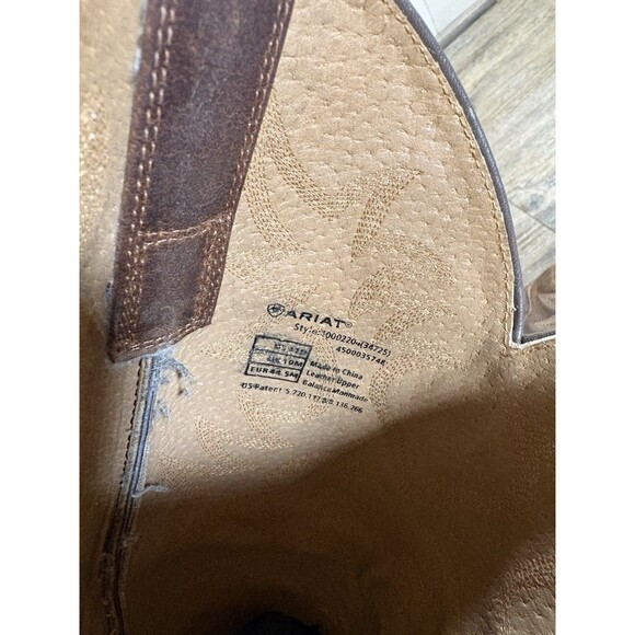 Ariat Mens 34725 Heritage R Toe Western Leather Pull On Cowboy Boots Size 11 D